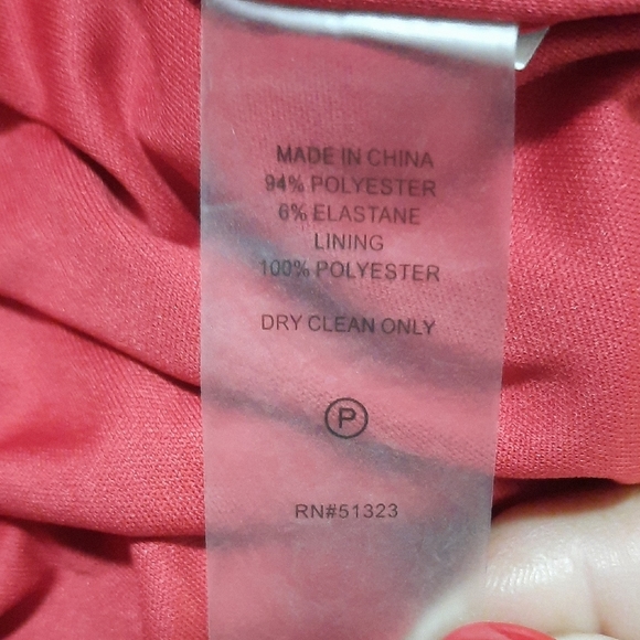 Vince Camuto Red Ruffle Mini Dress - Picture 9 of 9